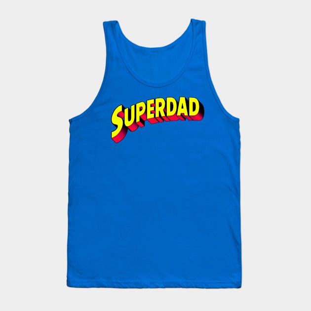 superdad Tank Top by Gabriel Pastor Store